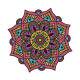 Quadro Decorativo Mandala De MDF