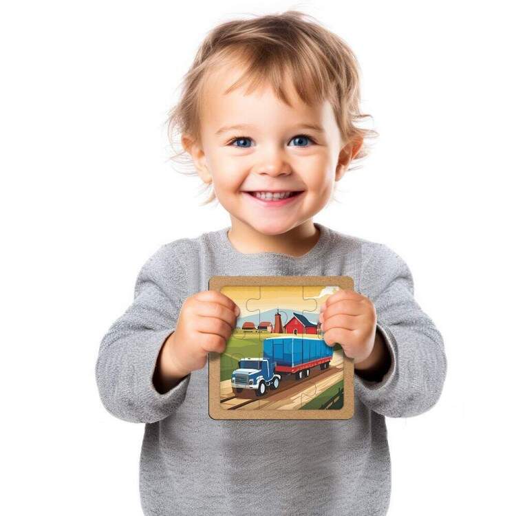 Quebra Cabea Kids Caminho na Fazenda
