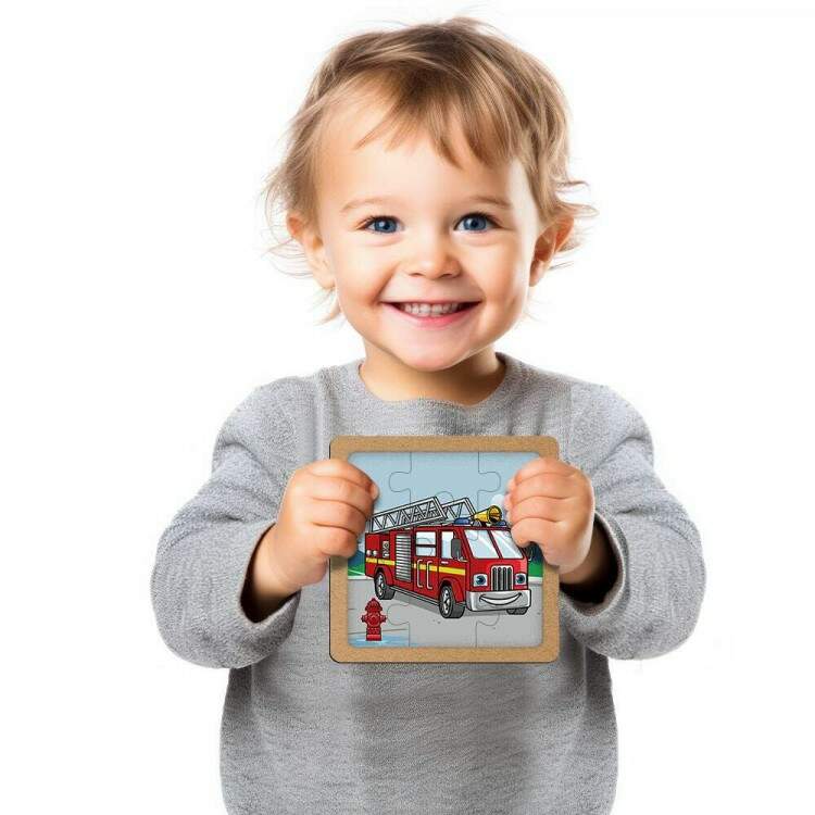 Quebra Cabea Kids Caminho de Bombeiros