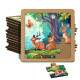 Quebra Cabe�a Kids Cervo em Bosque
