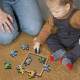 Quebra Cabe�a Kids Girafa Fundo Azul