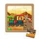 Quebra Cabe�a Kids Locomotiva e Amigos