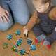 Quebra Cabe�a Kids Tartaruga em Fundo do Mar