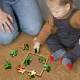 Quebra Cabe�a Kids Tigre em Folhas