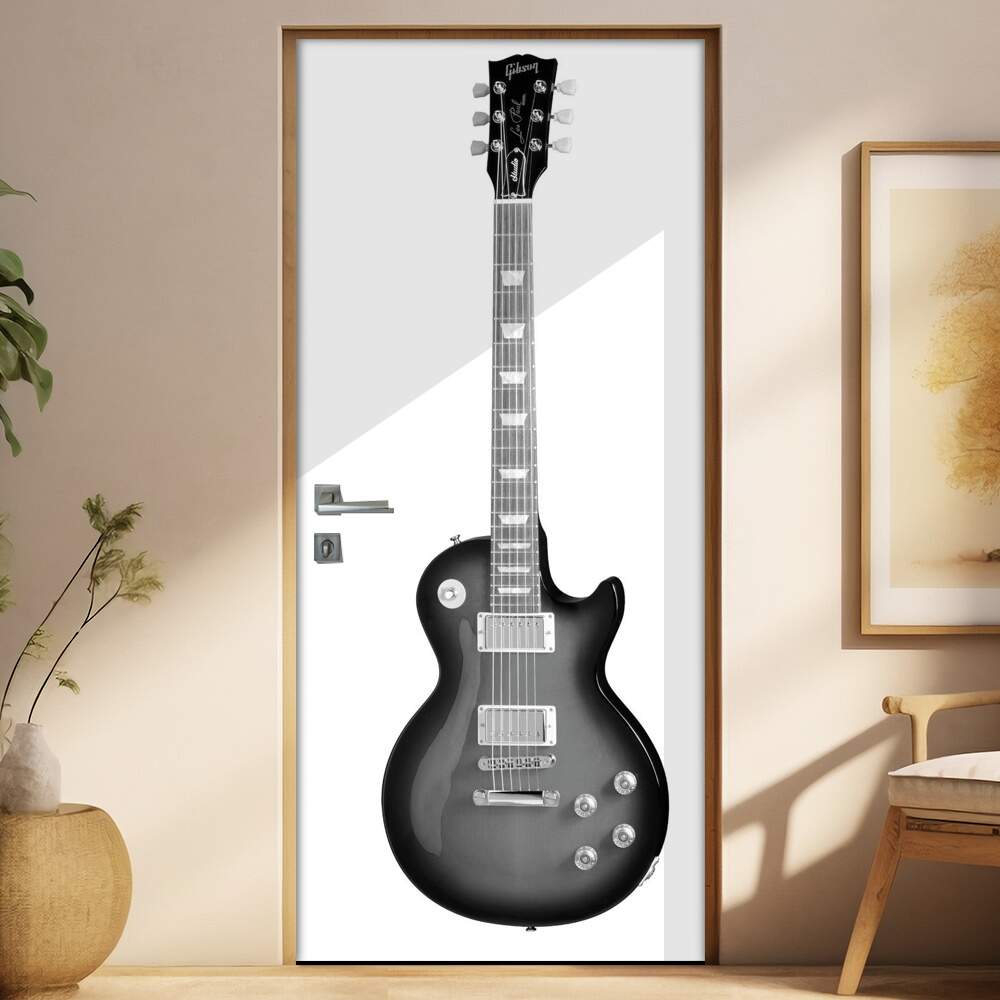 Adesivo para Porta Musica Guitarra Les Paul Classic