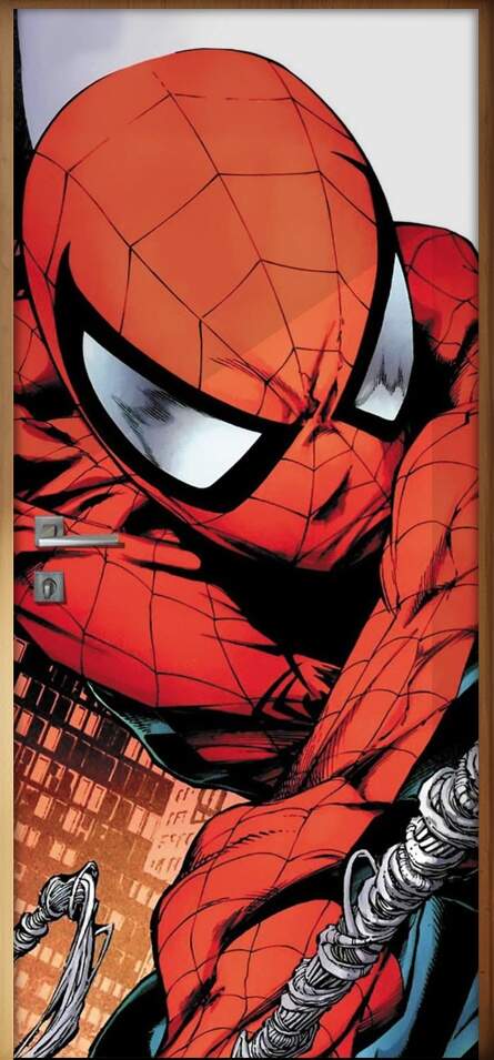 Adesivo para Porta Infantis Spiderman