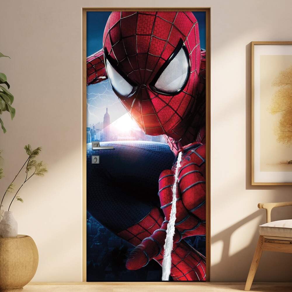Adesivo para Porta Infantis Spiderman 2