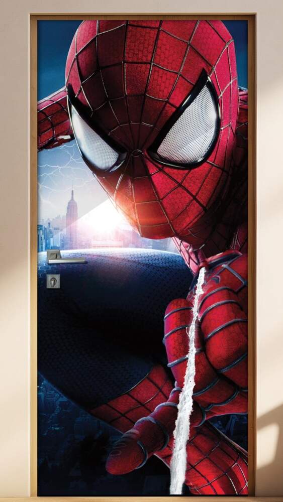 Adesivo para Porta Infantis Spiderman 2