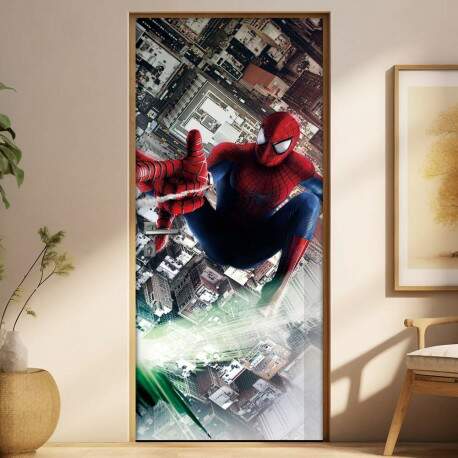 Adesivo para Porta Infantis Spiderman 3
