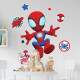 Adesivo de Parede Desenho Infantil do Homem-Aranha