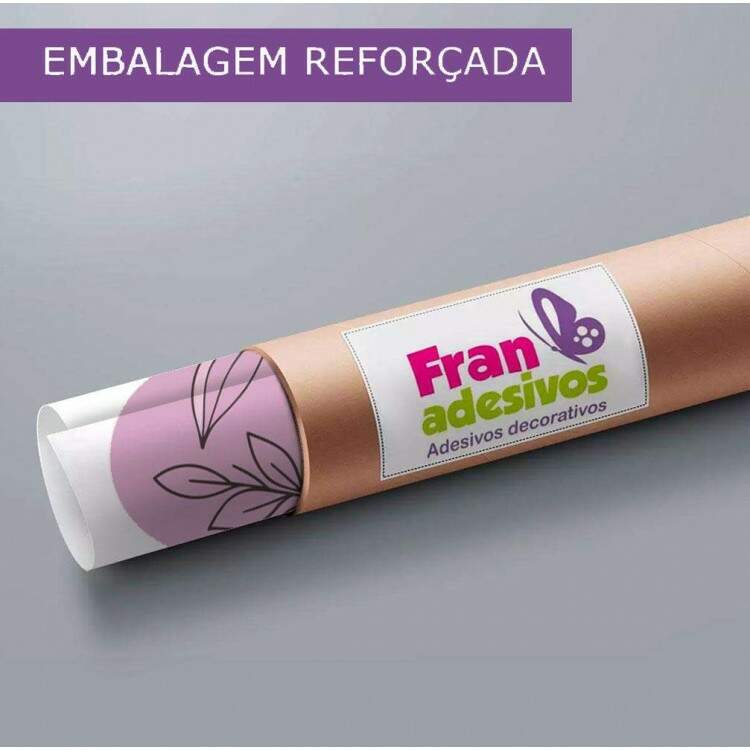 Adesivo de Parede Ramos e Flores em Cores Pastis