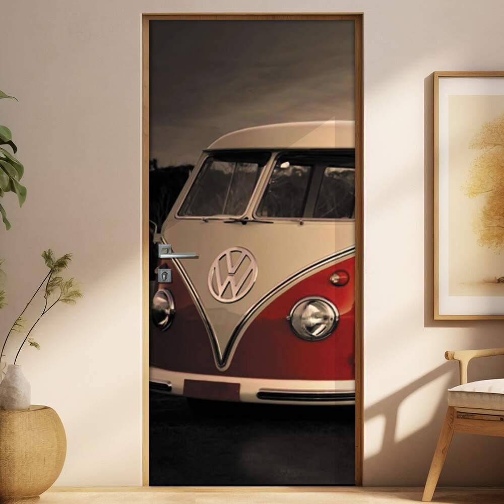 Adesivo para Porta Retr Kombi