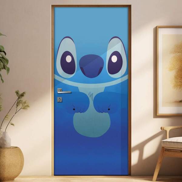 Adesivo para Porta Infantil Lilo e Stitch