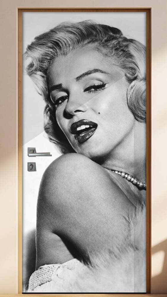 Adesivo para Porta Personalidades Marilyn Monroe 2