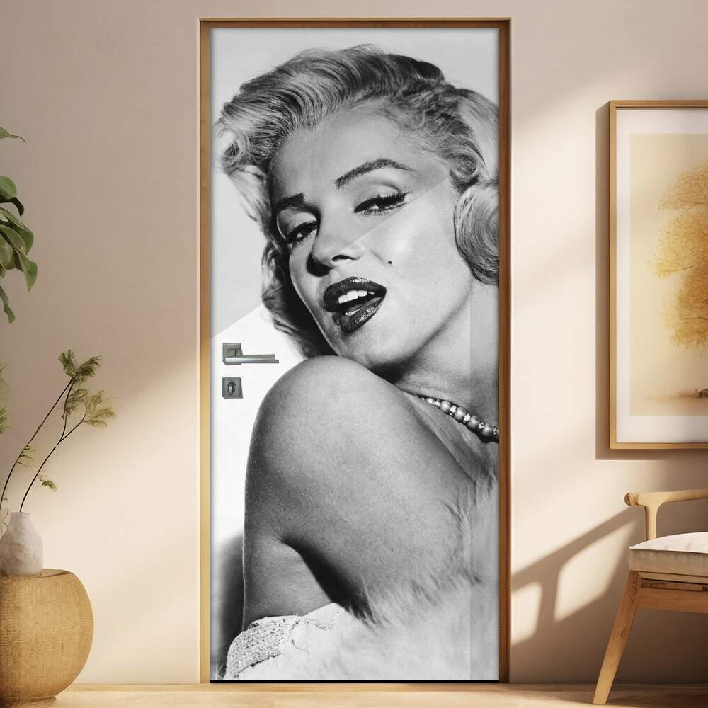 Adesivo para Porta Personalidades Marilyn Monroe 2