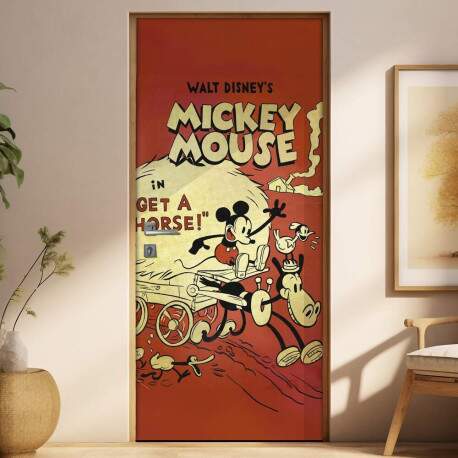 Adesivo para Porta Mickey Mouse Retr