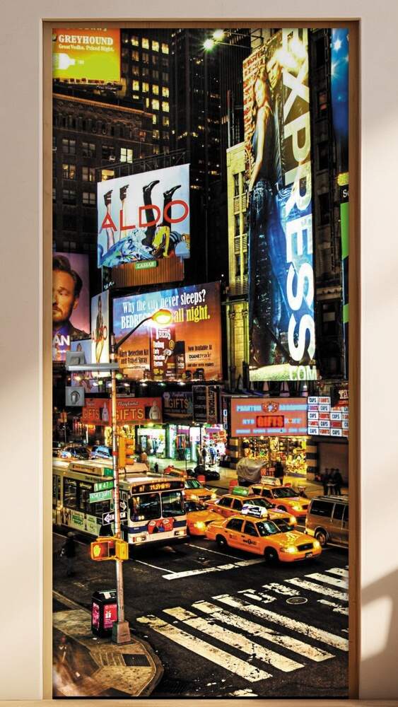 Adesivo para Porta New York Times Square