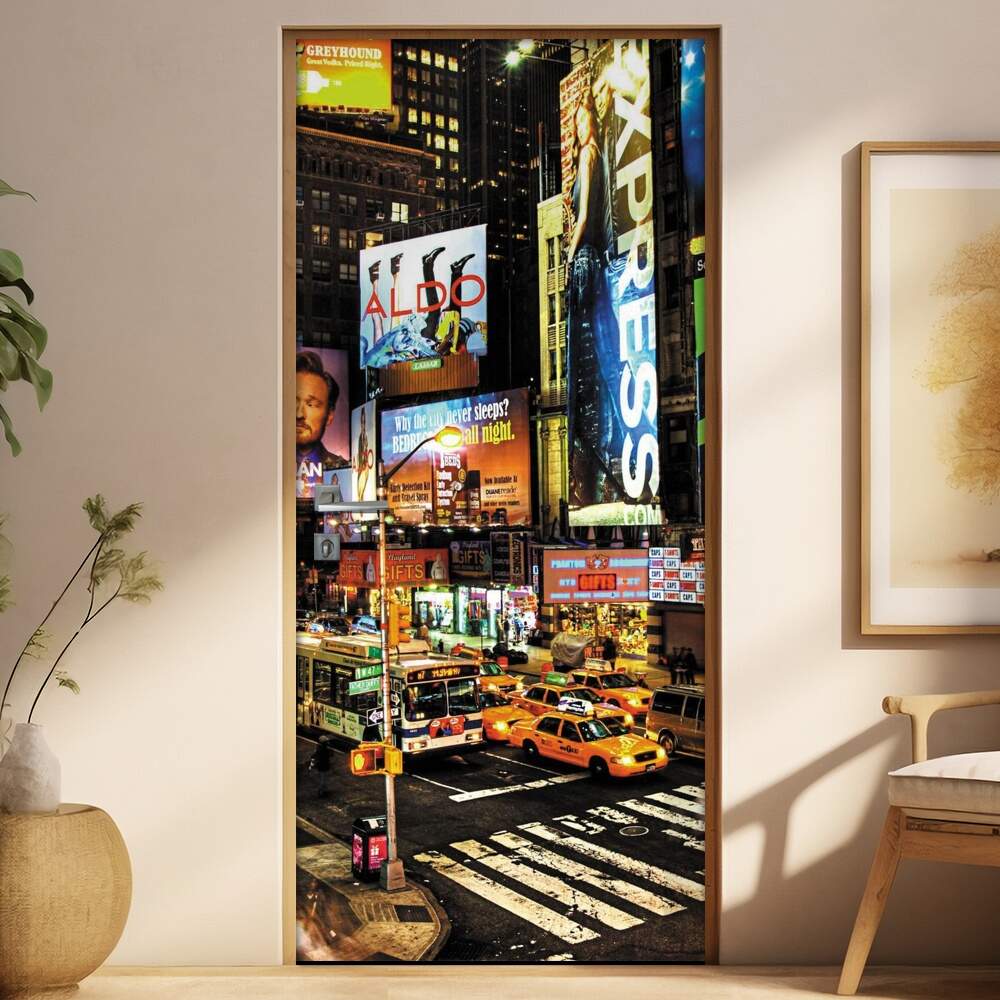 Adesivo para Porta New York Times Square