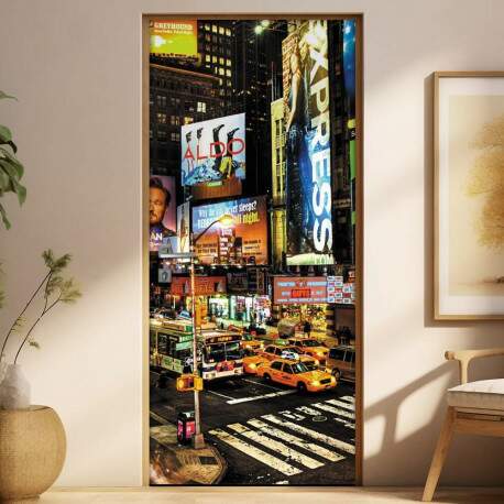 Adesivo para Porta New York Times Square