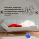 Adesivo de Parede Frase Voc� � assim...