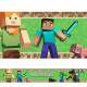 Adesivo de Parede Faixa Minecraft Personalizado