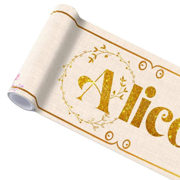 Adesivo de Parede Faixa Minnie Mouse Personalizvel