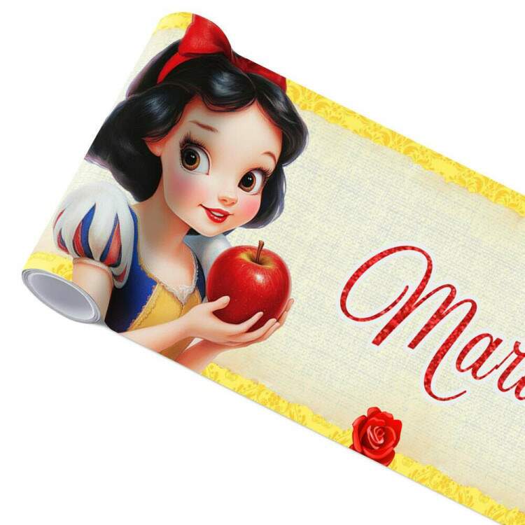 Adesivo De Parede De Faixa Branca De Neve