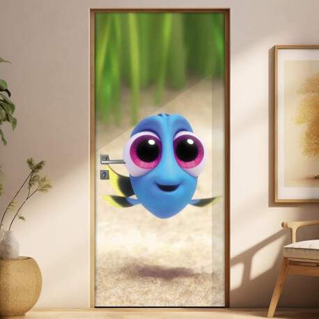 Adesivo para Porta Infantil Procurando Dory Baby
