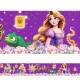 Adesivo De Parede De Faixa Rapunzel