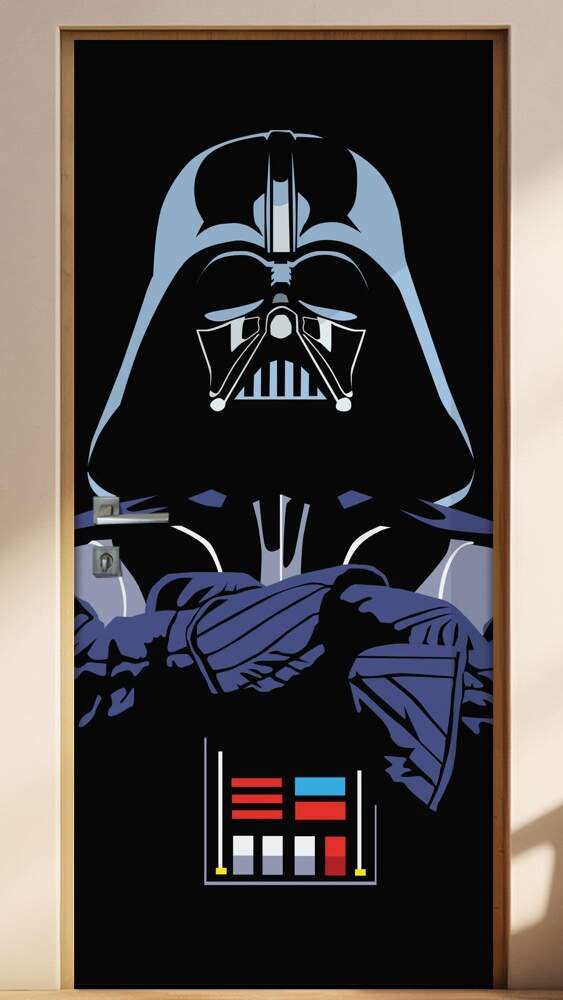 Adesivo para Porta Filmes Lorde Darth Vader
