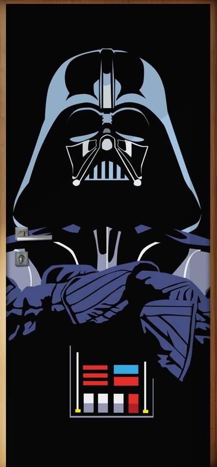 Adesivo para Porta Filmes Lorde Darth Vader