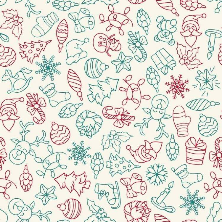 Papel De Parede Natalino Festivo