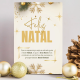 Placa Decorativa Natalina - Feliz Natal