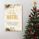 Placa Decorativa Natalina - Feliz Natal