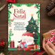 Placa Decorativa Natalina: Papai Noel Aconchegante
