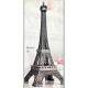 Adesivo para Porta Torre Eiffel Miniatura