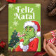 Placa Decorativa Grinch Natalino