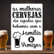 Placa Decorativa Cervejaria Amiga