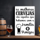 Placa Decorativa Cervejaria Amiga