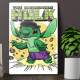 Placa Decorativa Stitch E Hulk
