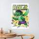 Placa Decorativa Stitch E Hulk