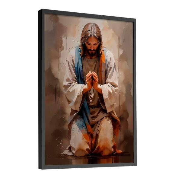 Quadro Decorativo Jesus Em Orao