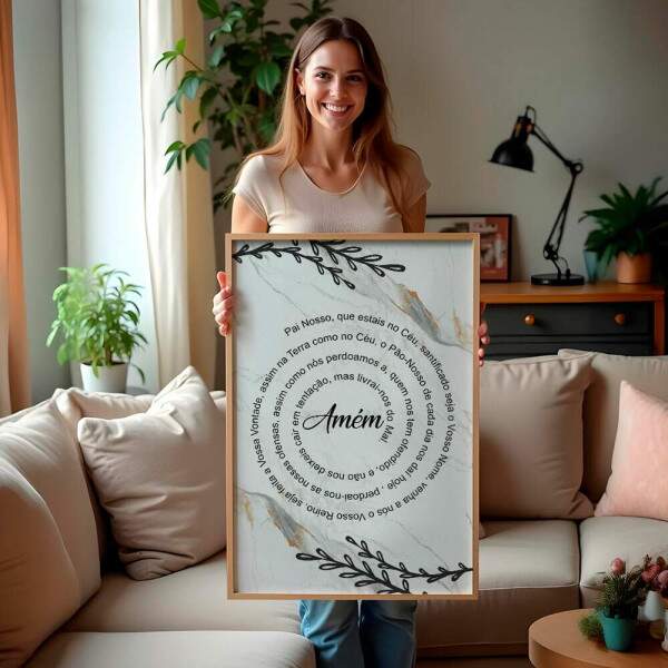 Quadro Decorativo Pai Nosso