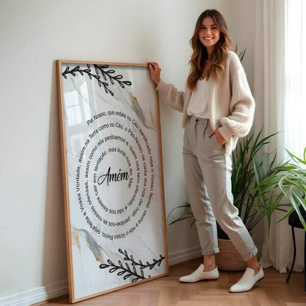 Quadro Decorativo Pai Nosso