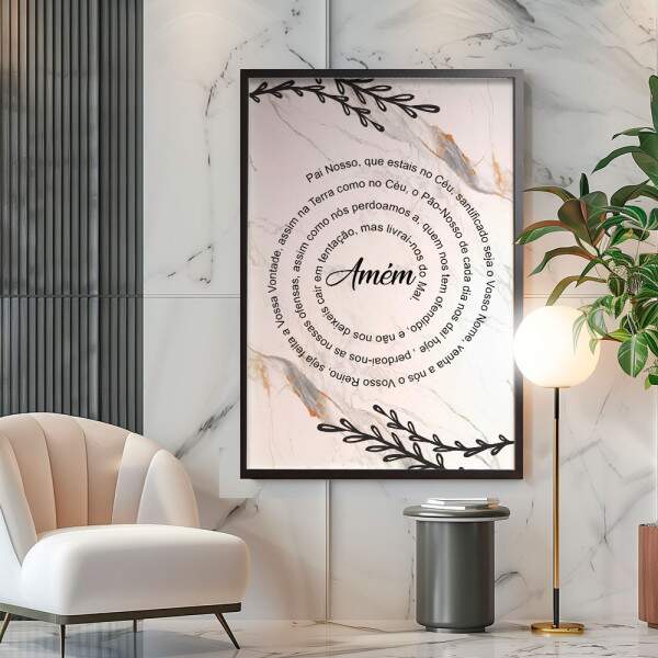 Quadro Decorativo Pai Nosso