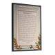 Quadro Decorativo Salmo 91 - Prote��o E Serenidade