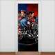 Adesivo para Porta Filmes Vingadores Civil War