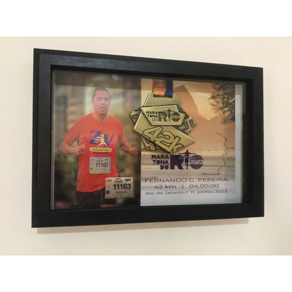 Quadro Decorativo Maratona Do Rio 2023