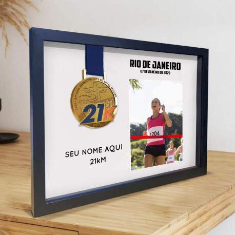 Quadro Decorativo Maratona 42k