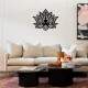 Quadro Vazado Flor de Lotus Medita��o